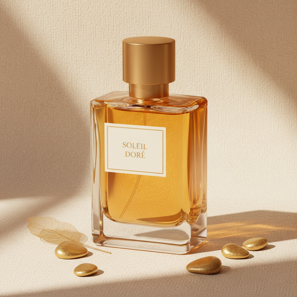 Soleil Doré perfume bottle