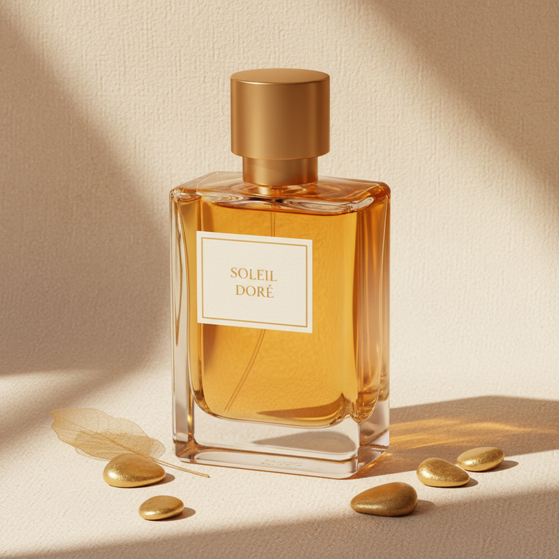 Soleil Doré perfume bottle