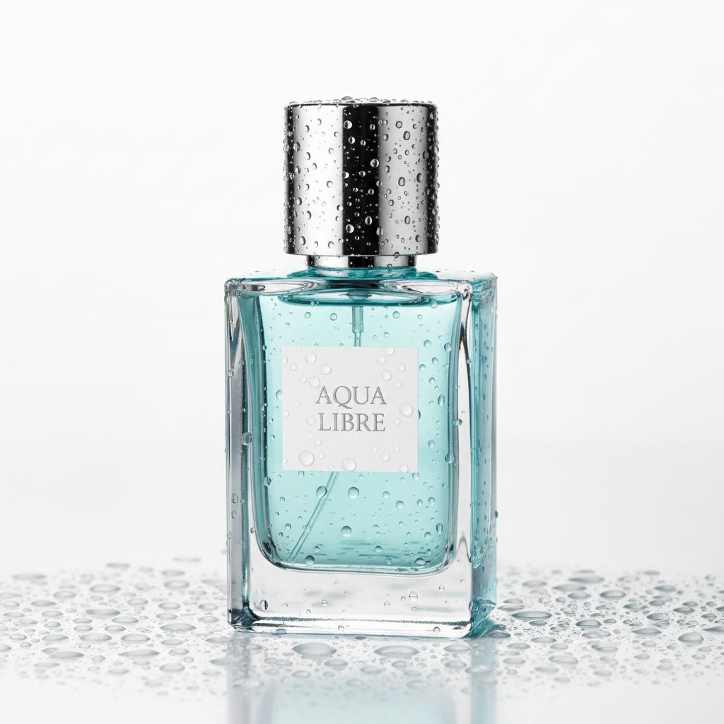 Aqua Libre perfume bottle